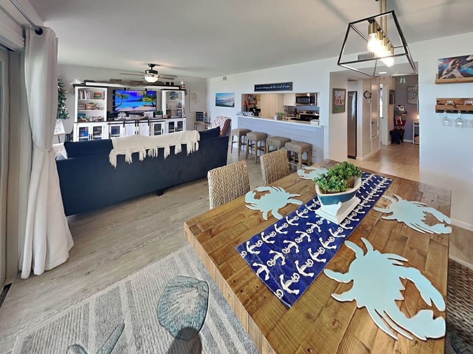 Living Room - Open Layout w/ Kitchen & Dining - First Floor