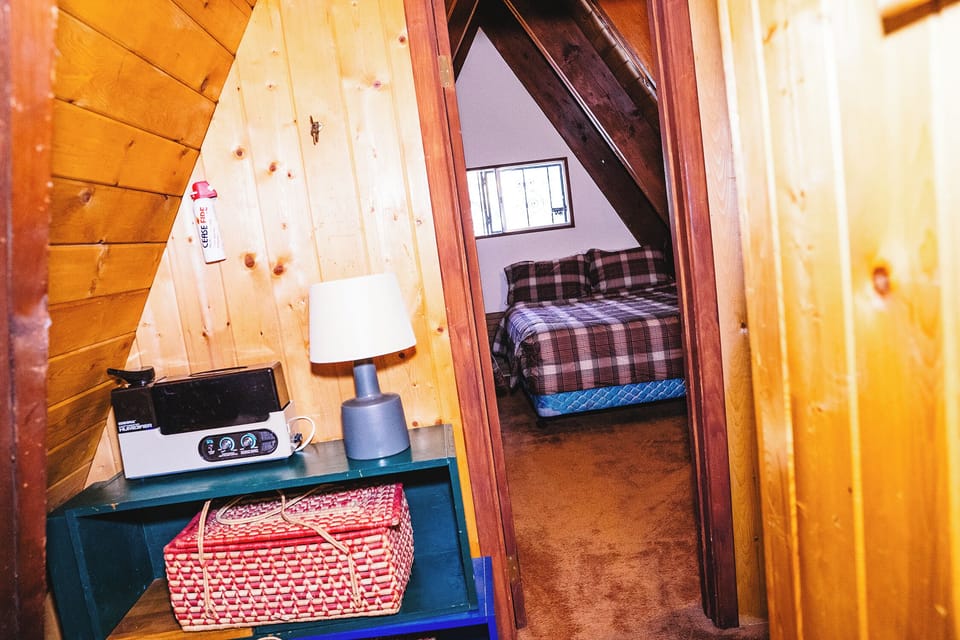 Loft door to second upstairs bedroom