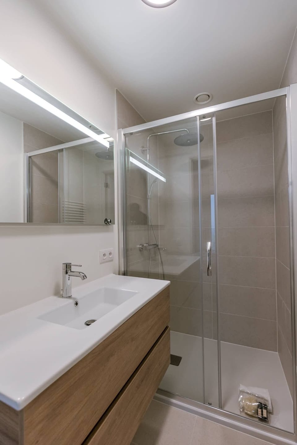 Your own bathroom. Clean, bright, and ready.