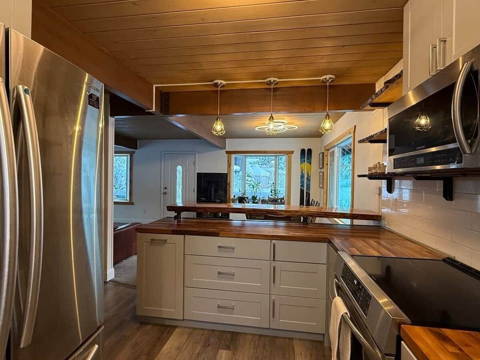 Kitchen and dining