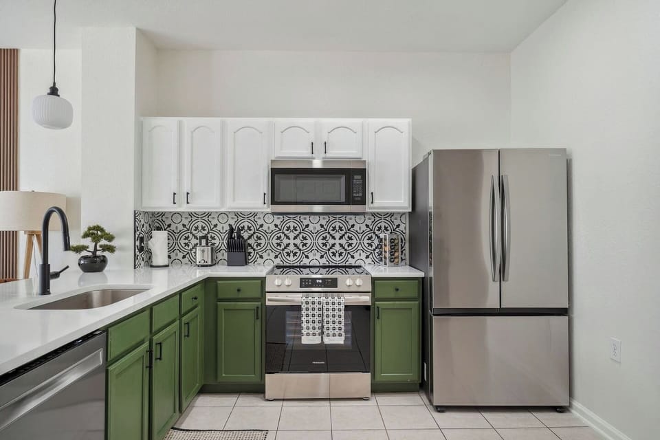 Stocked kitchen