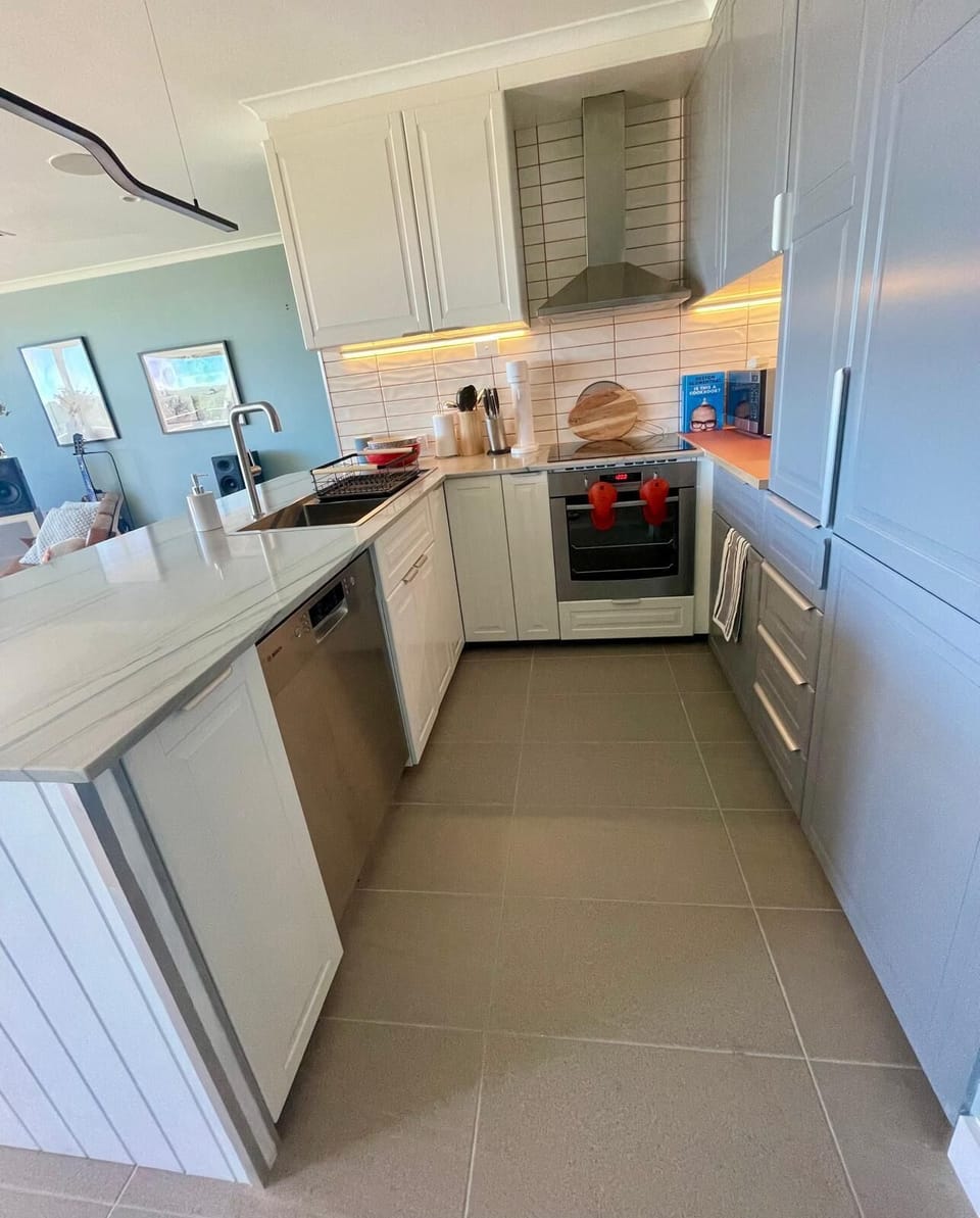 Welcome to your brand new kitchen.  No expense spared!