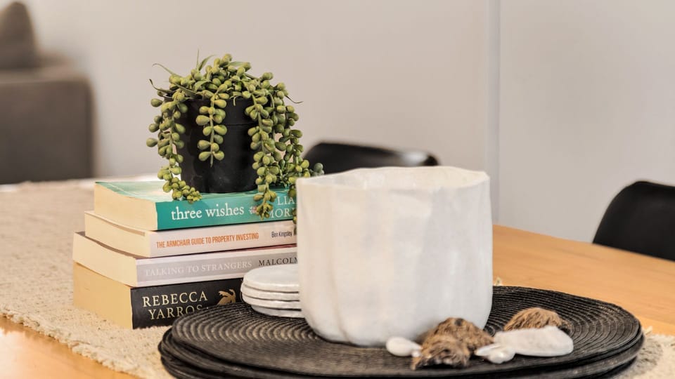 Thoughtfully styled table setting for shared meals