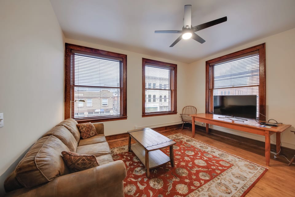 Wallace Vacation Rental | 1BR | 1BA | 777 Sq Ft | Stairs Required