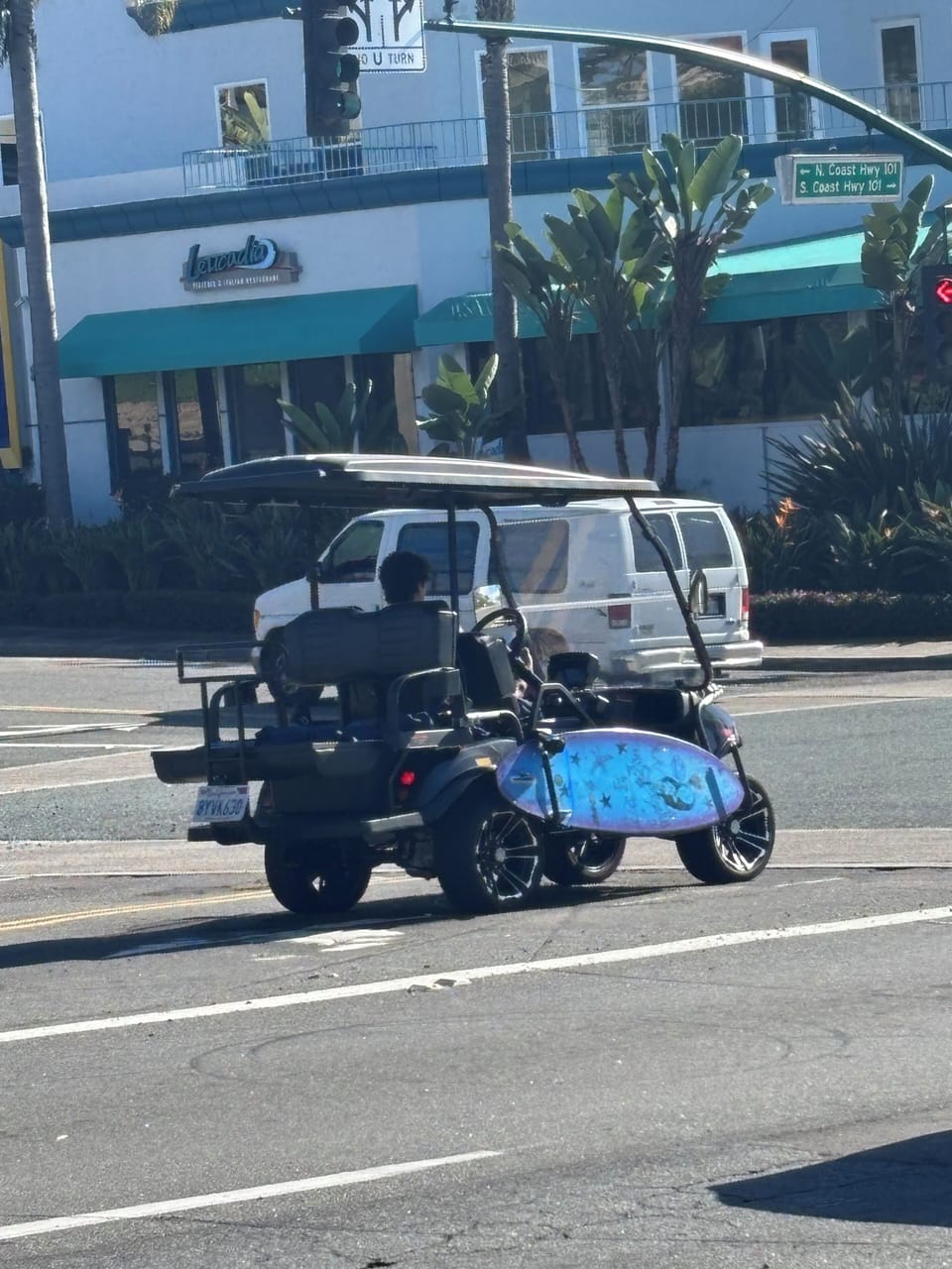 Perhaps a golf cart rental.