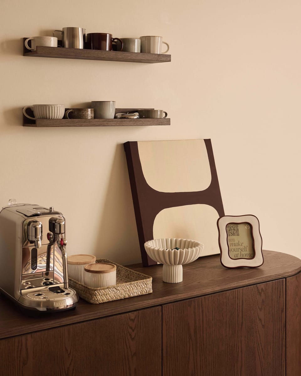 Cozy coffee corner for your daily brew