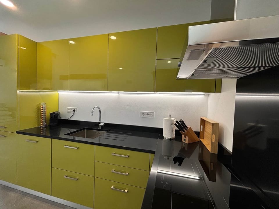 PICCO - Modern fully equipped kitchen closeup