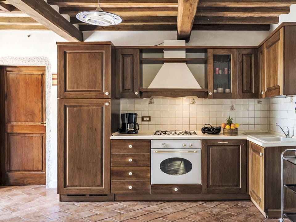 Wood, Kitchen, Furniture, Cabinetry, Interior Design, Major Appliance, Flooring, Kitchen Appliance, Countertop, Cupboard