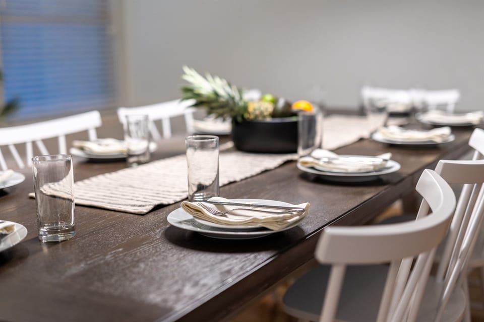 Where holiday meals, birthday dinners, and late-night card games come to life.