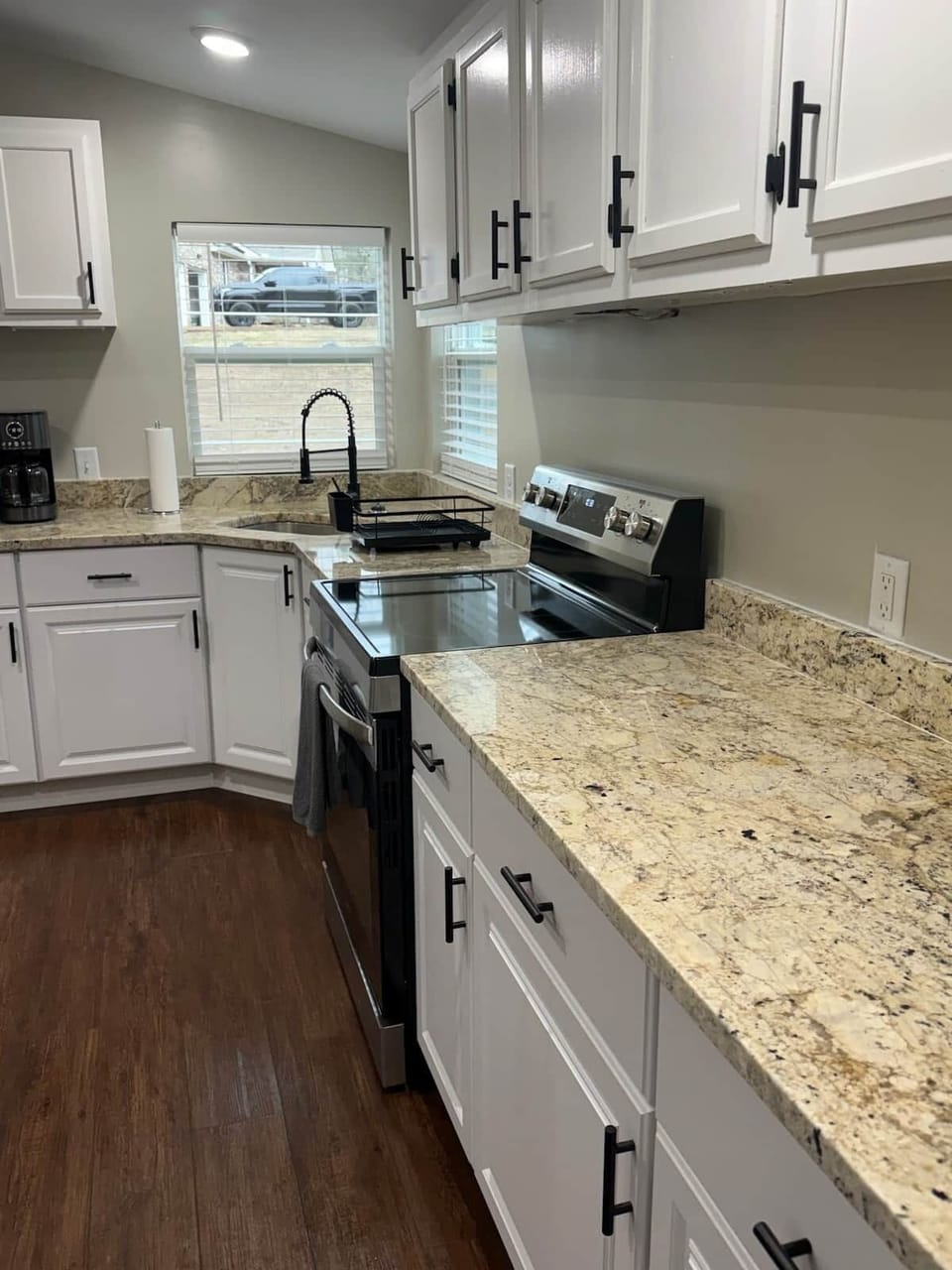 Kitchen - stove and sink