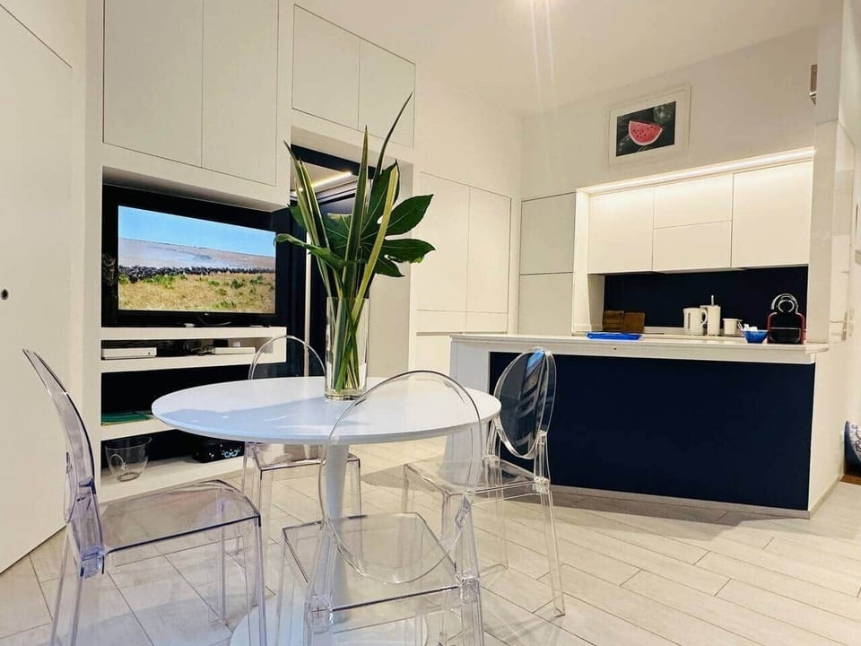 Living Room with view to the Place Massena