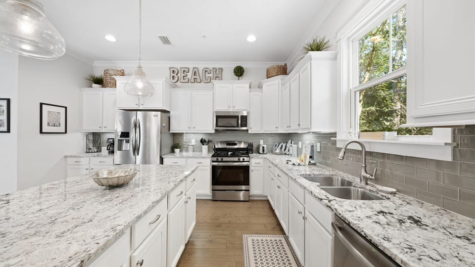 From paper products to basic spices, all you need in this beautiful space!