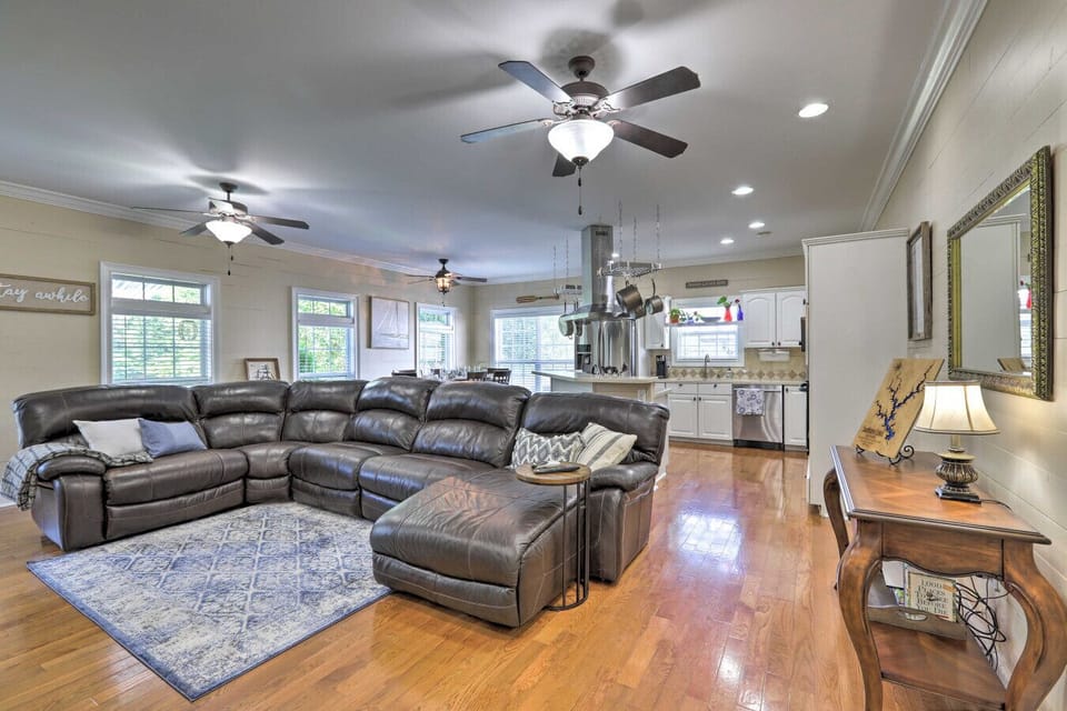 Pile in the family for movie night.