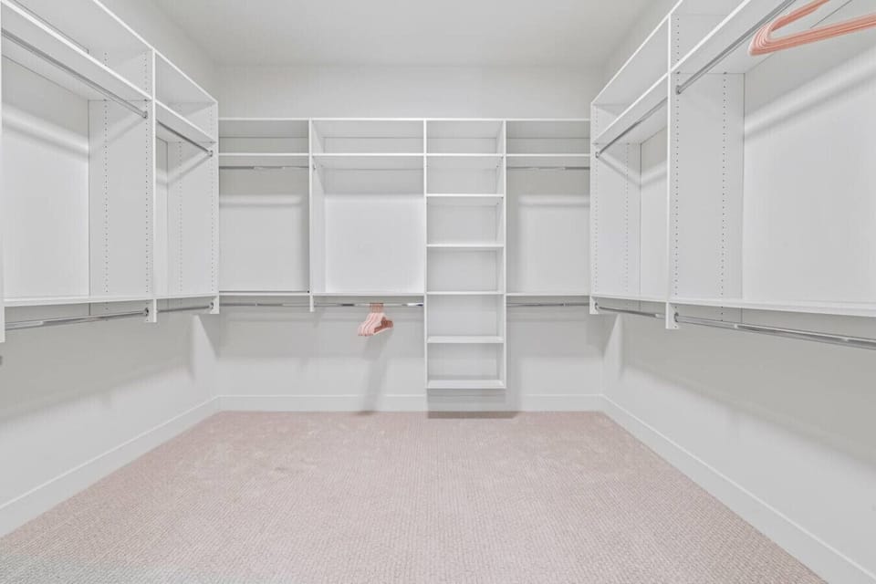 ginormous walk in closet