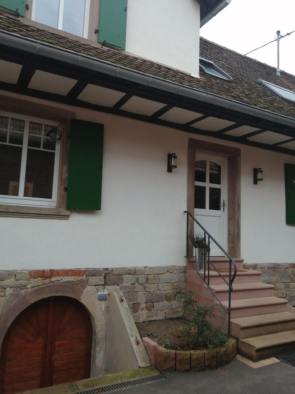 Exterior detail