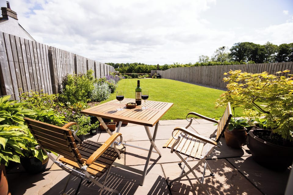 Breakfast patio