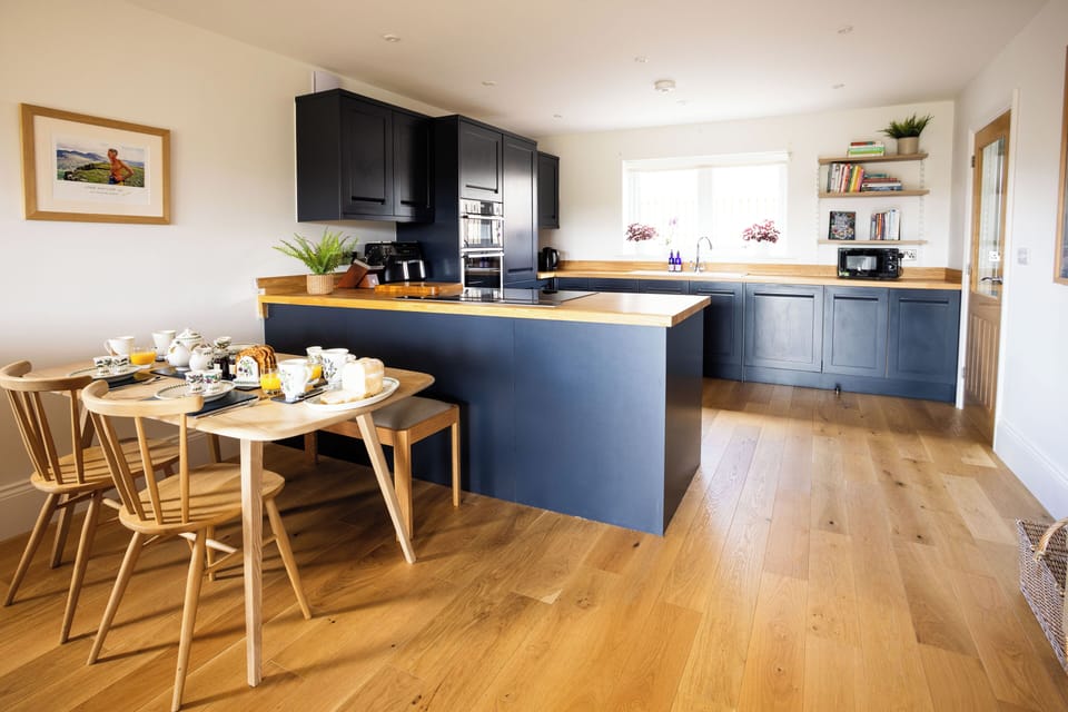 Kitchen and dining area
