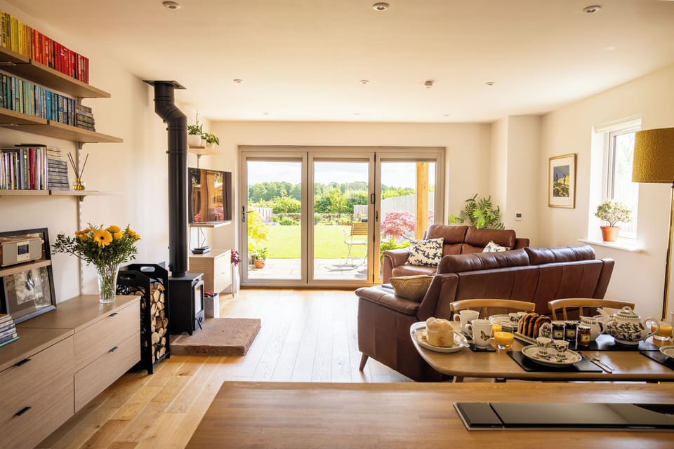 Open plan living space