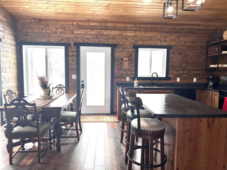 Kitchen and dining room