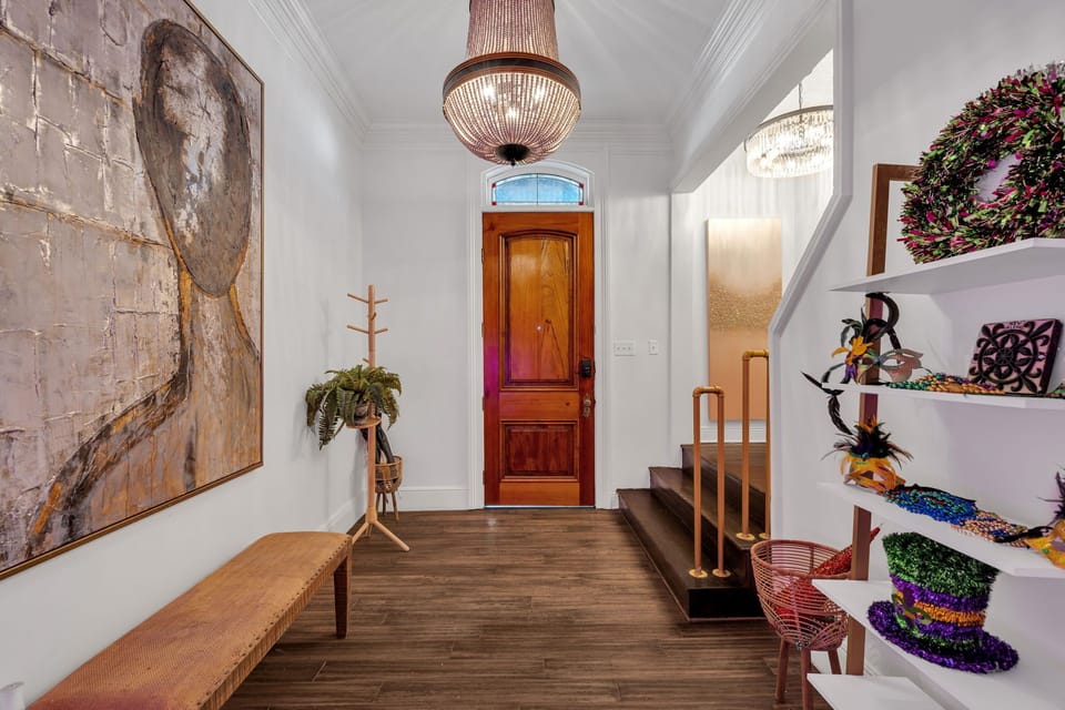 Thoughtfully styled common spaces