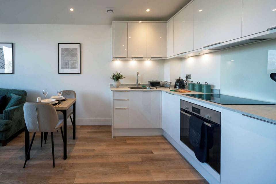 Living Space and Kitchenette