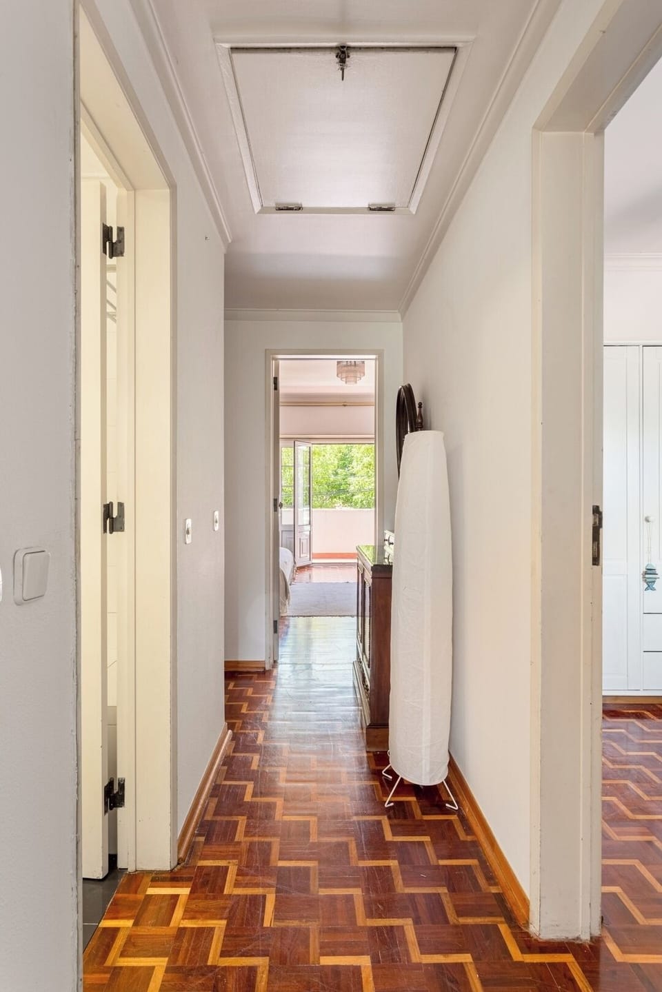 First floor hallway.