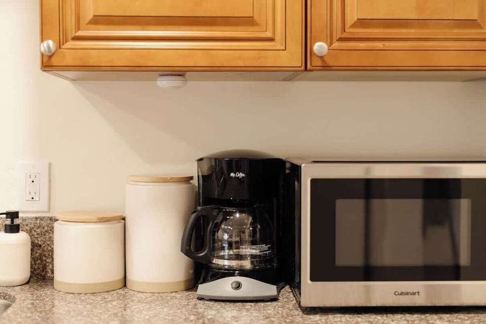 Brew up a fresh pot of coffee to kickstart your day in beautiful Ocean Beach