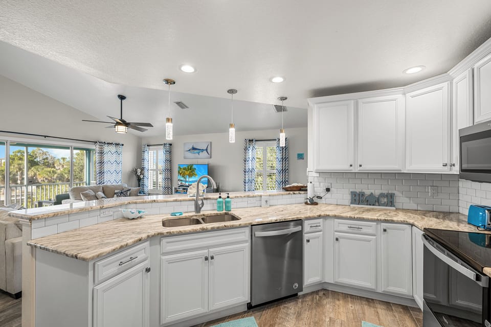 Open Concept Kitchen