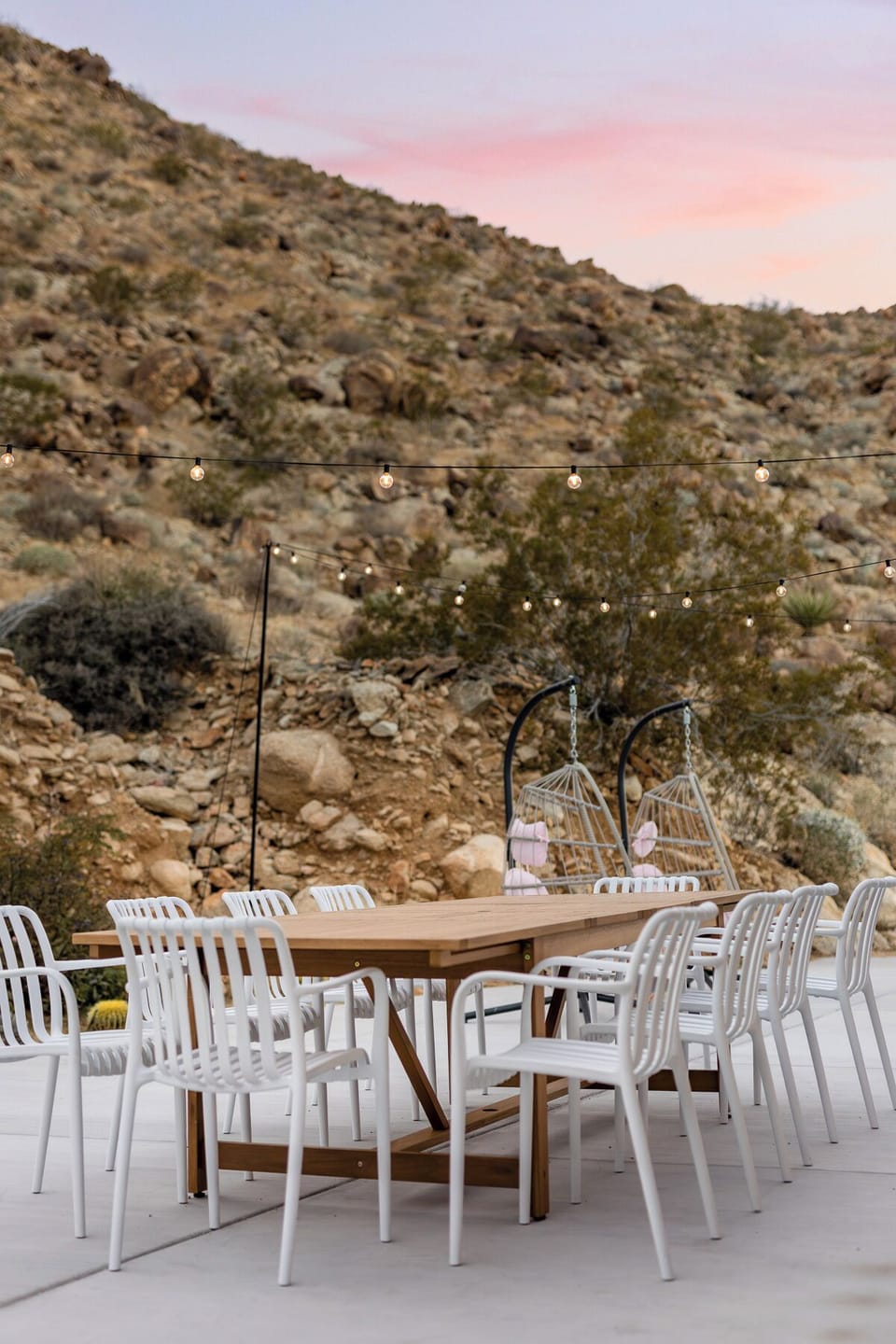 Outdoor dining