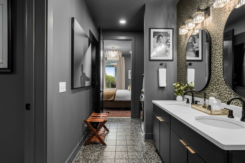 Ensuite Bathroom with ample space for getting ready
