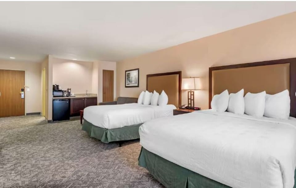 Unit with 2 Queen size beds