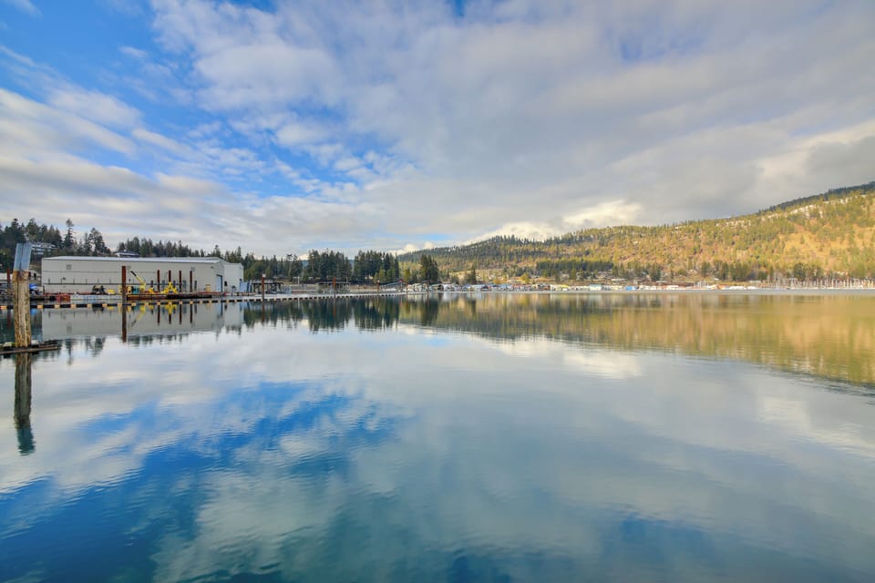 View of Lake Pend Oreille.