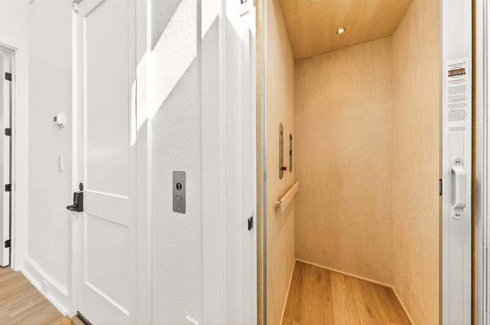 Elevator to All Three Levels