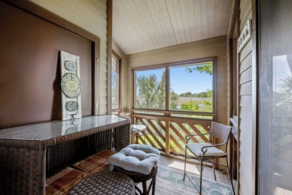 Prepare your favorite beverage and enjoy the views.
