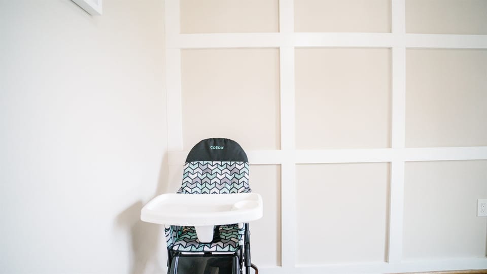 High Chair in the Dining Room