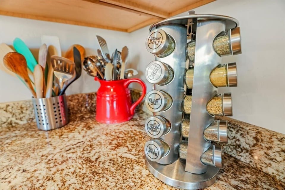 Fully stocked kitchen