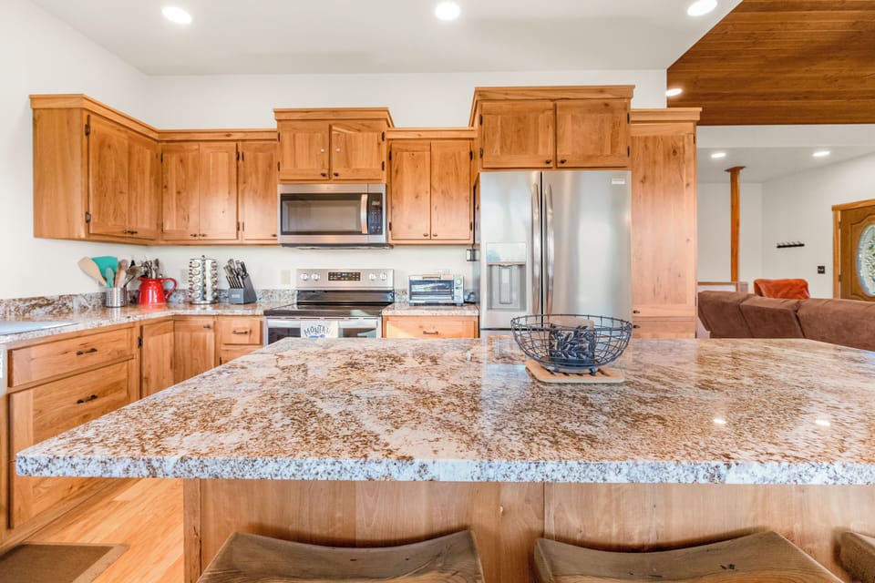 Large spacious kitchen