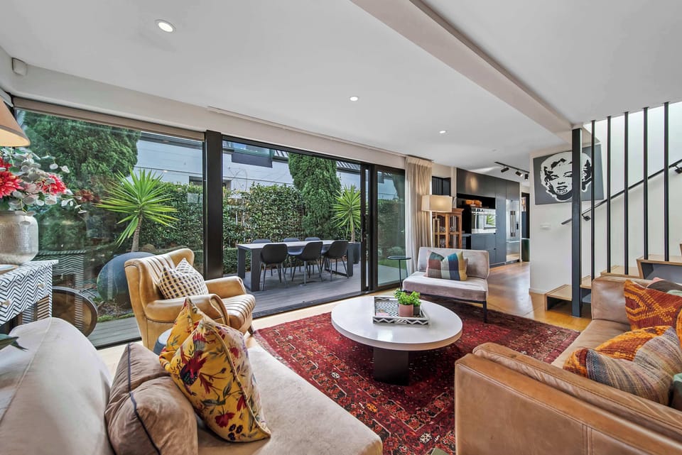 Bright living room