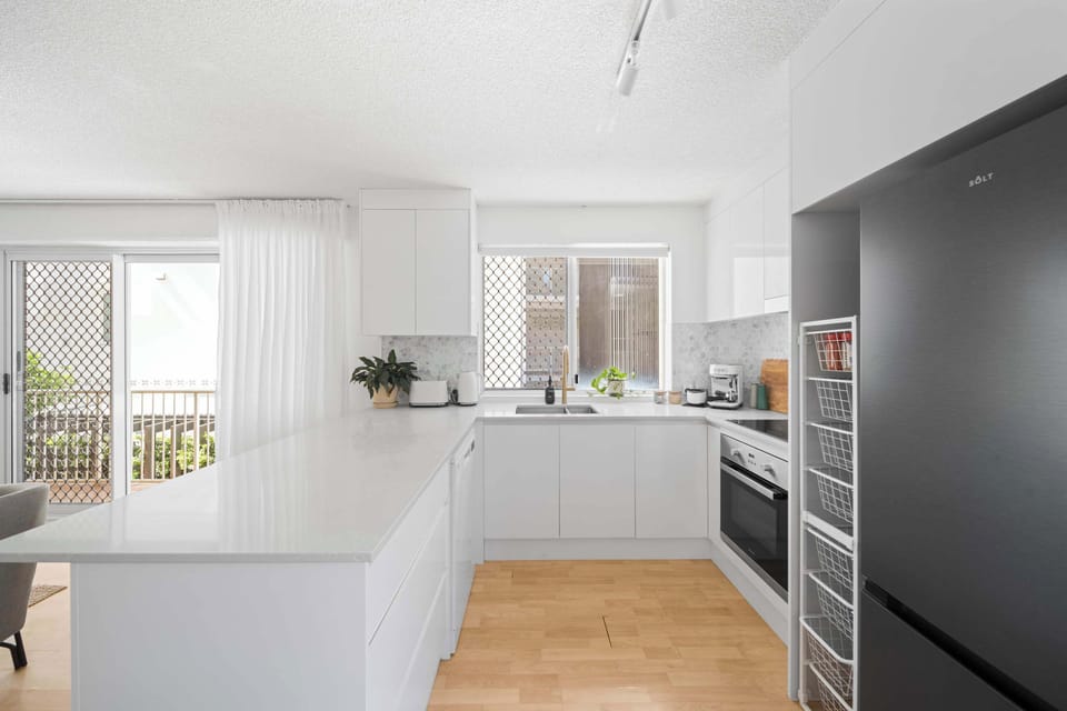 Kitchen designed to support easy everyday holiday living.