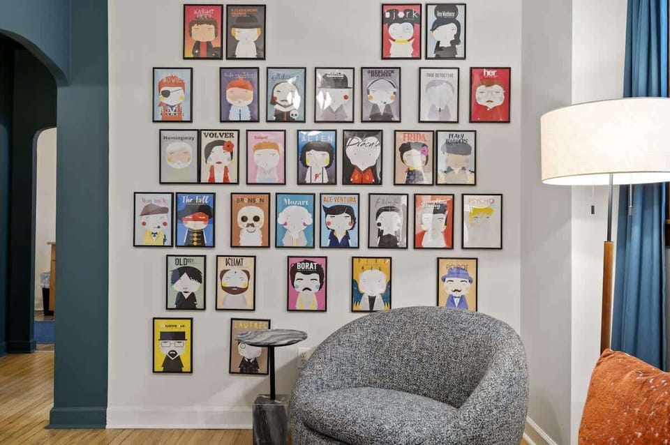 A colorful collection chosen with care — and mostly not crooked.