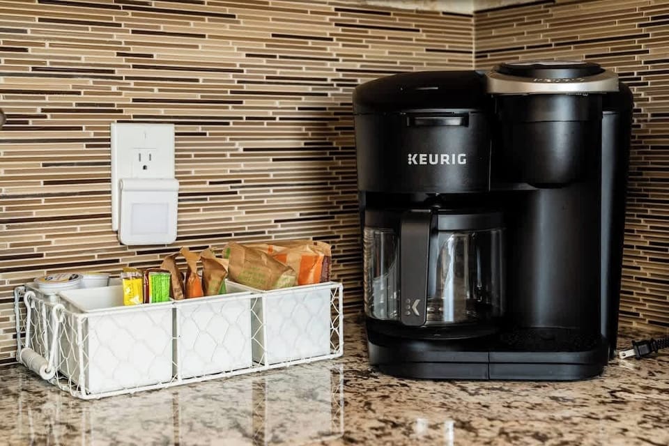 Coffee and Tea are provided