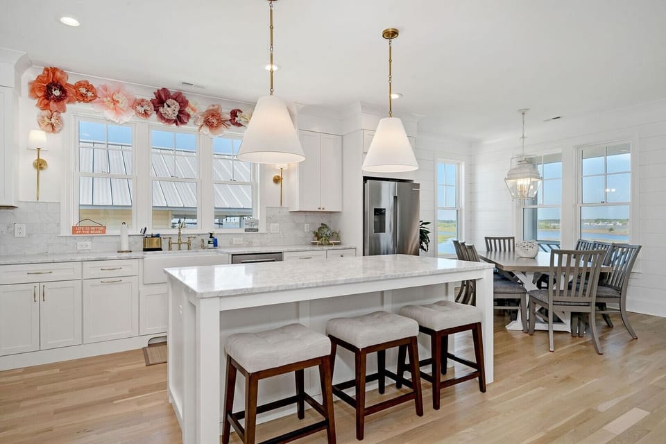 Kitchen and Dining Area