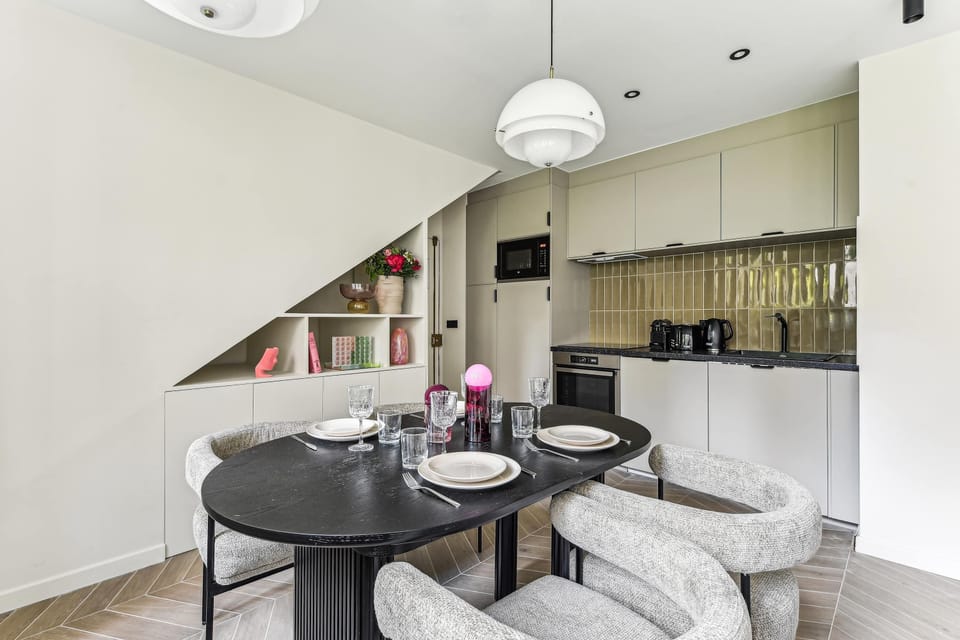 Cuisine équipée et fonctionnelle 