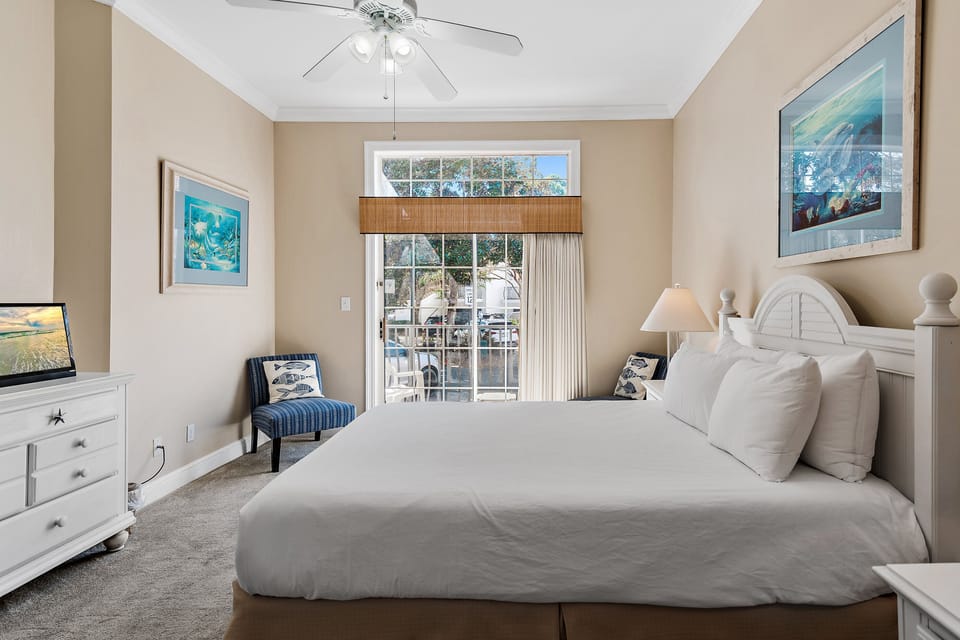 Master bedroom suite
