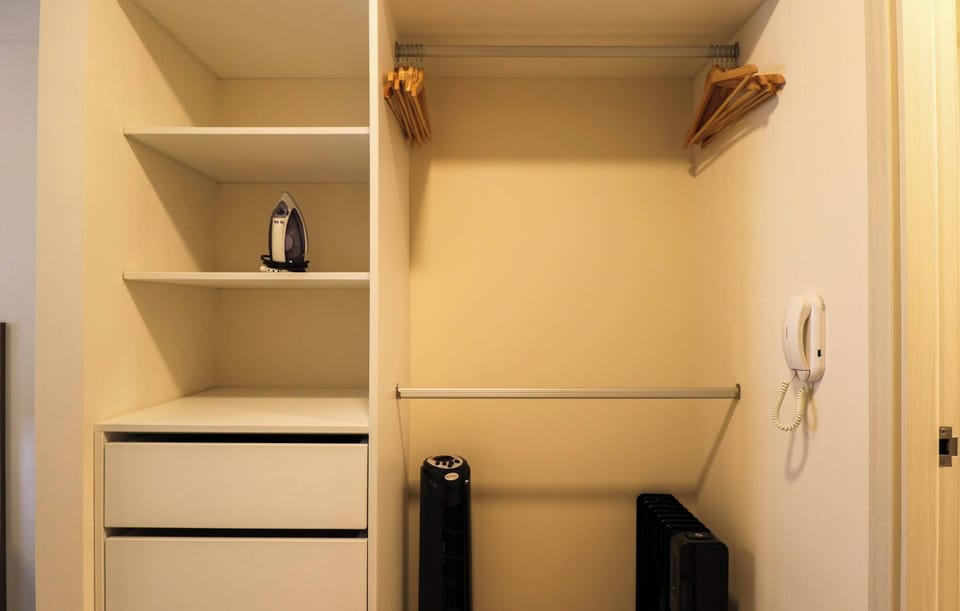 Large wardrobe for storing clothes