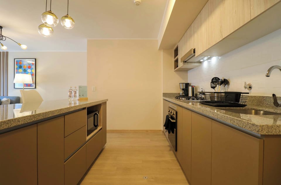 Comfortable space for cooking
