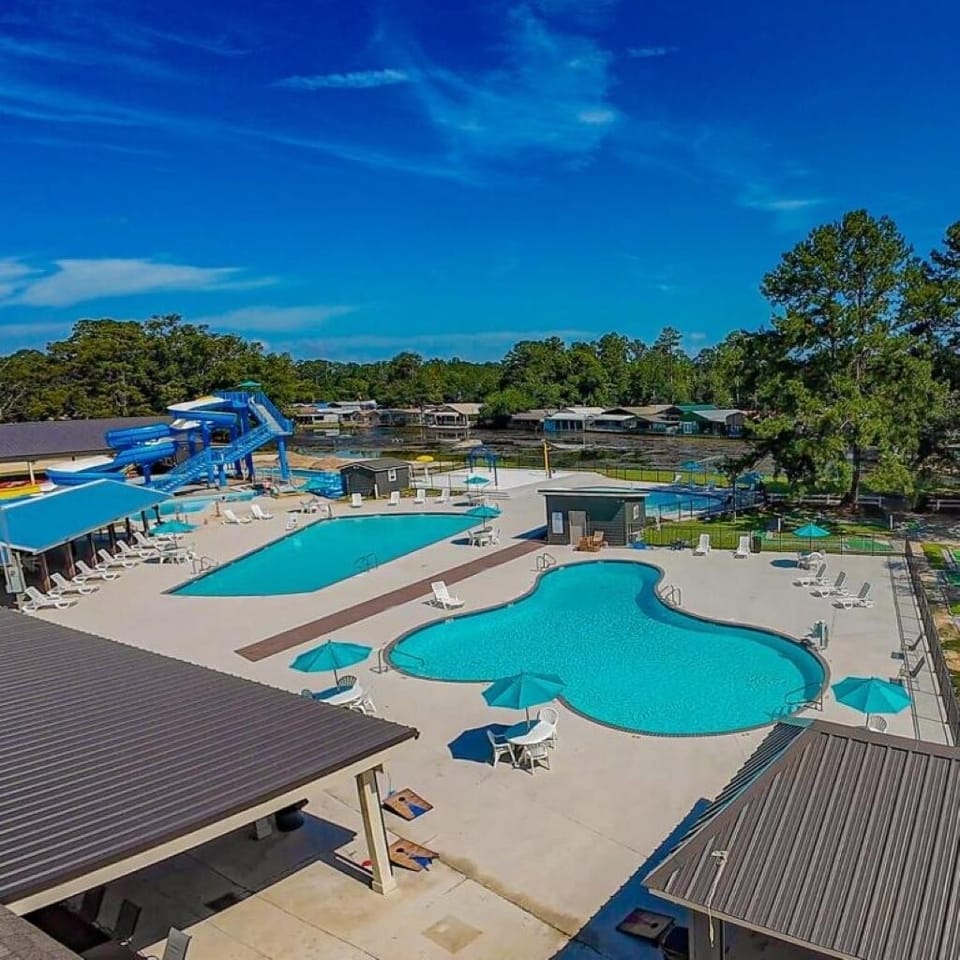 Aerial view of the Seasonal Pool