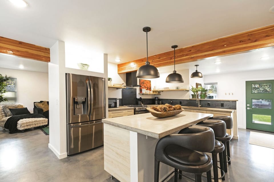 All Stainless Steel Modern Appliances
