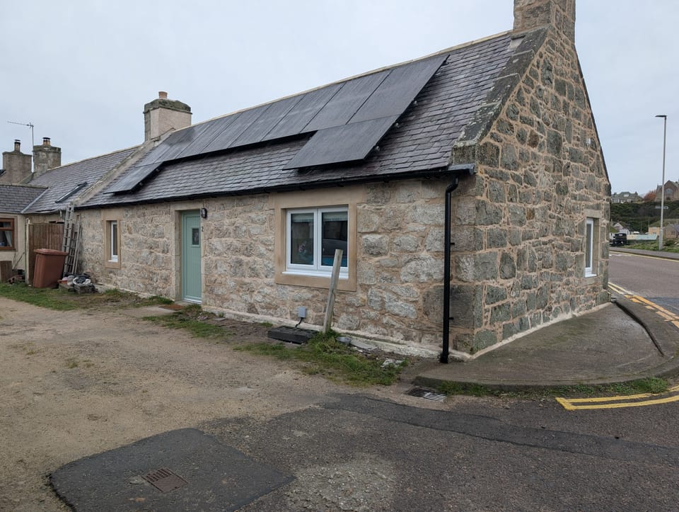 2 Seatown, the outside is still to be landscaped