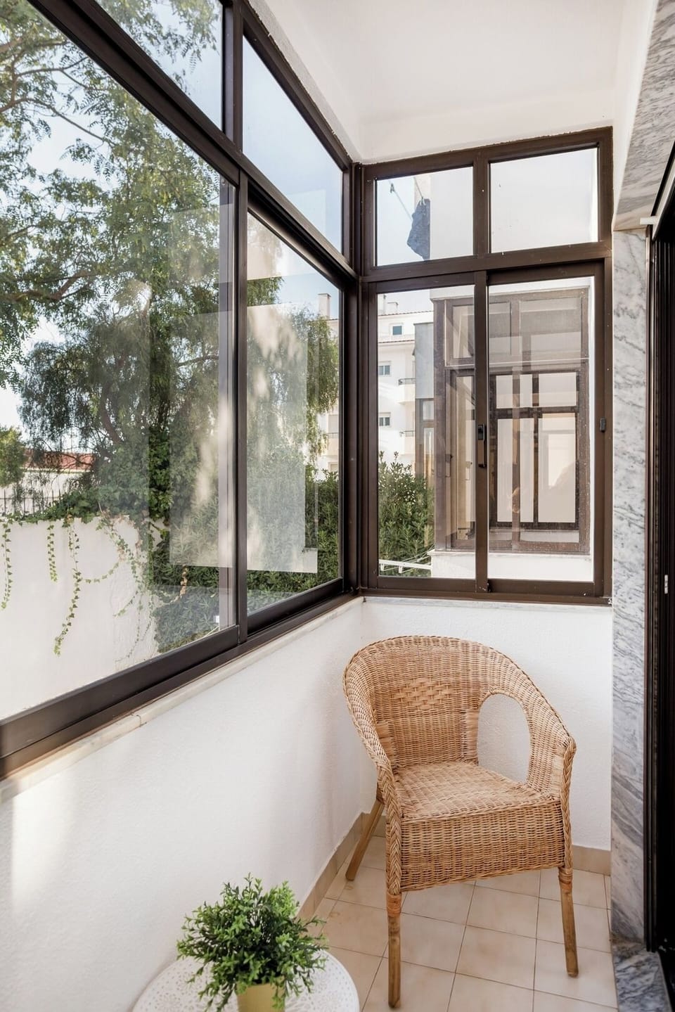 Master suite balcony.